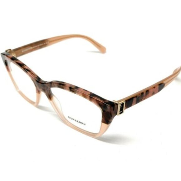 Burberry Women's Pink and Havana Eyeglasses! - Picture 1 of 4